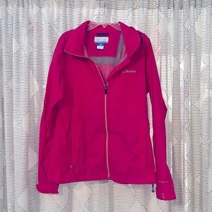 Pink Columbia light weight jacket